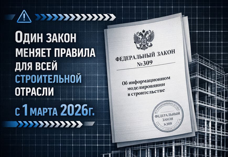 ФЗ-309: как один закон меняет правила игры для всей строительной отрасли.